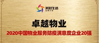 榮膺多項(xiàng)榮譽(yù)，卓越詮釋房企抗疫精神